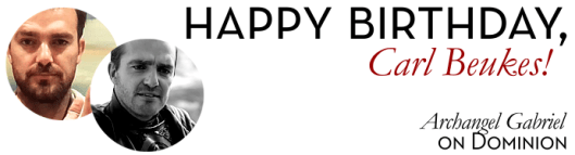 Carl Beukes birthday banner