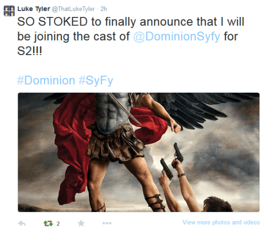 Luke Tyler joins s2 cast
